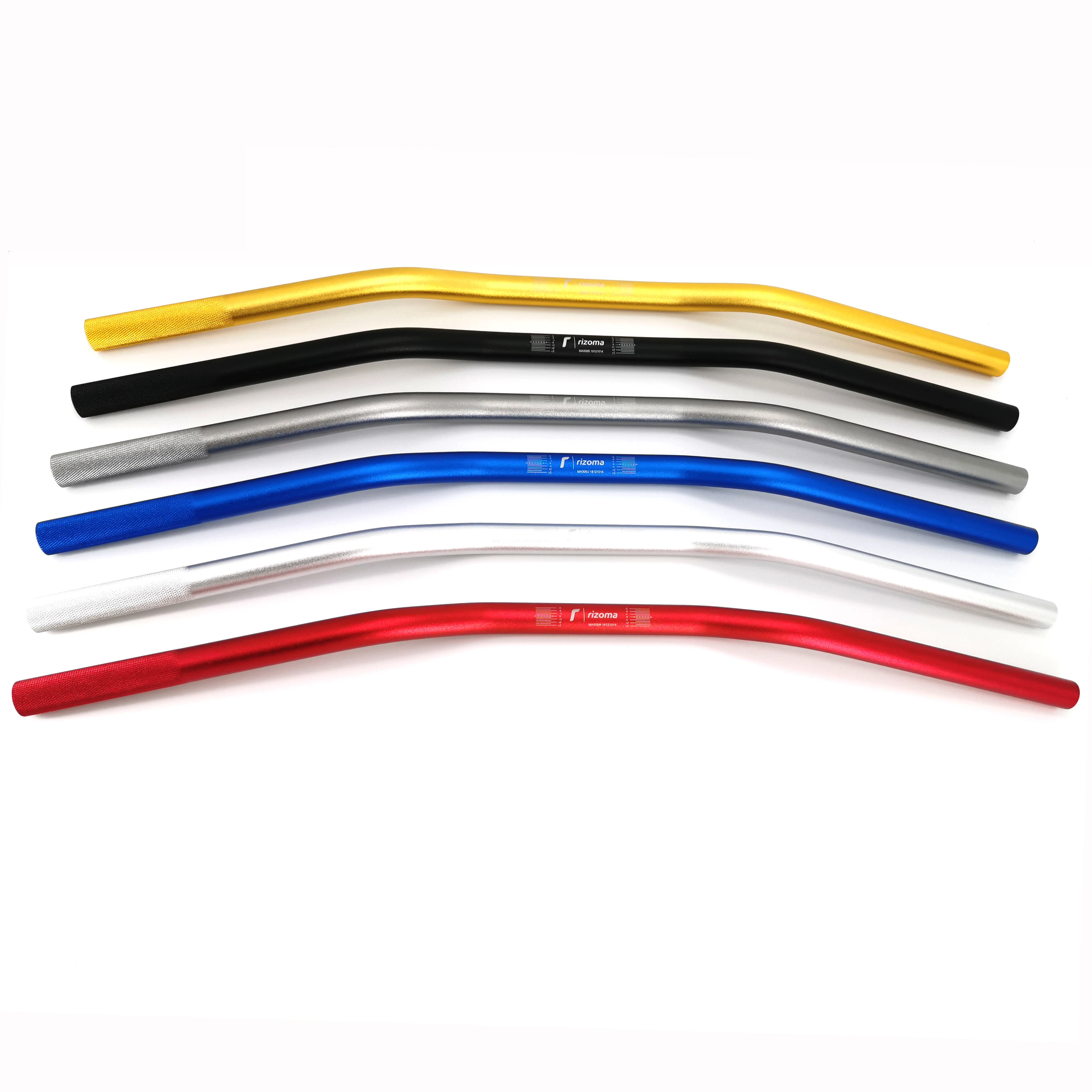 

7/8'' Universal RIZOMA Handlebar Aluminum Alloy Motorcycle Steering Wheel Sand Blasting Anodizing Handle Bar guidon de moto
