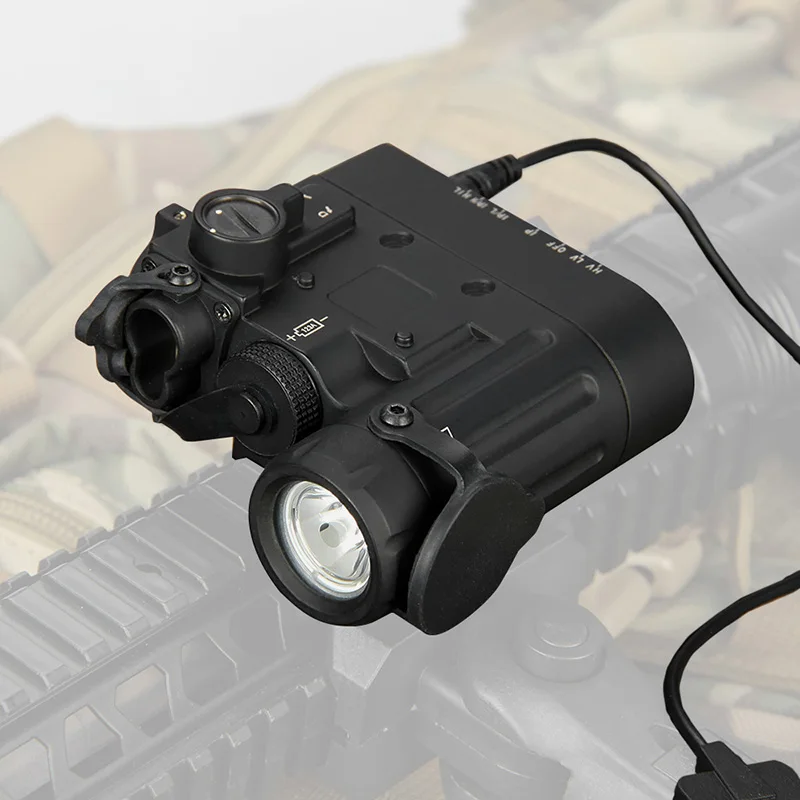 Тактический фонарик TRIJICON двойной луч лазерный прицел Красный с светодиодный к