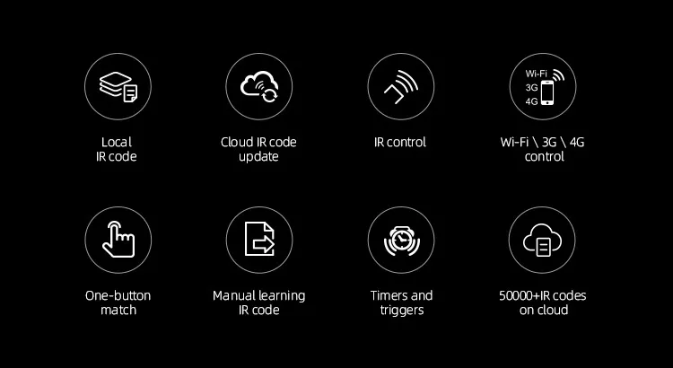 Broadlink BestCon RM4C Mini Universal IR Audio Video Remote Control-3