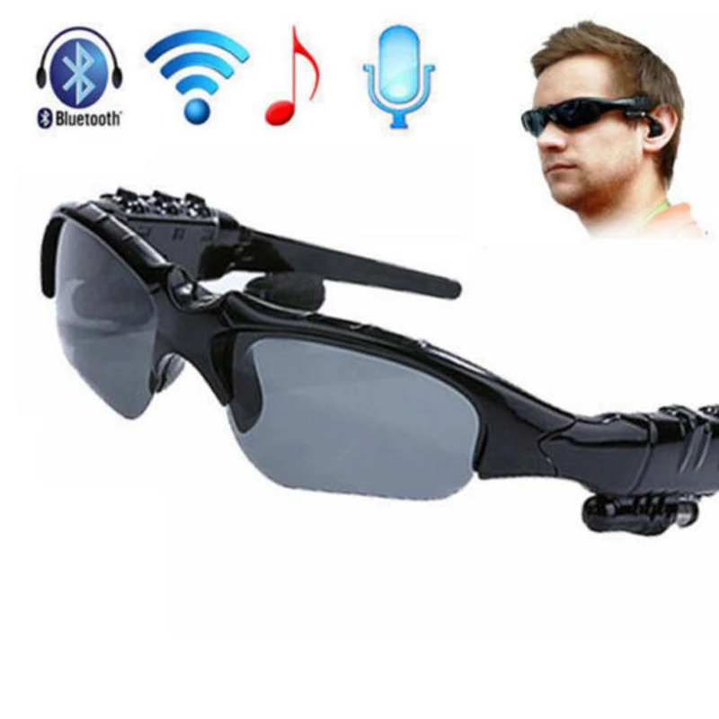 

Wireless Headphones Bluetooth Earbuds Outdoor Riding Smart Sunglasses Music Earphone with Handsfree Microphone for Mobile Phone