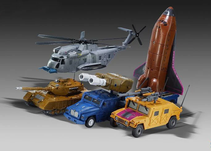 Zeta Toys ZT полный набор из 6 фигурок для трансформации в наличии ZA06 Bruticon Bruticus|Игровые
