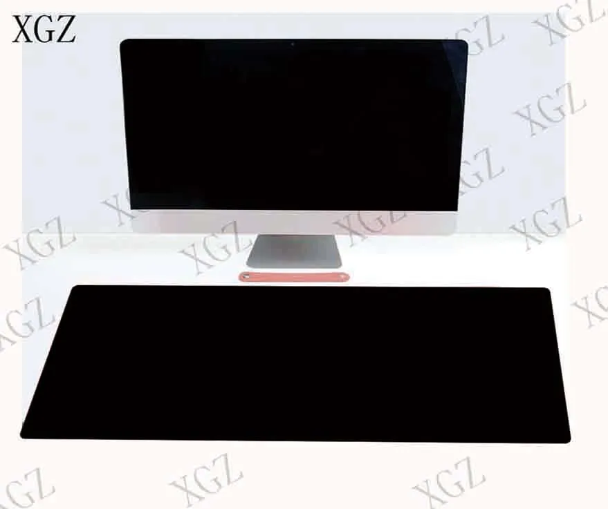 XGZ 600x300 900x400MM Large Big Sizes Gaming Mouse Pad Black Mousepad Lock Edge Laptop Pc for CSGO Game Gamer Computer Accessory