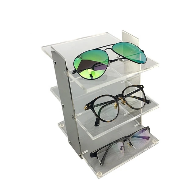 Acrylic Rotating Sunglass Display with 360 Swivel Eyewear Displays  Commercial Countertop Spinning Base Sunglasses Rack - China Sunglasses  Stand and Eyewear Displays price | Made-in-China.com