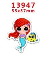 30 шт мультяшный персонаж плоское украшение из смолы pr 13947 - Цвет: 13947