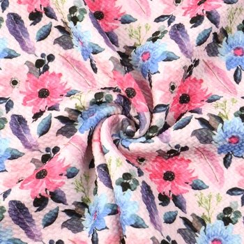 

20*34cm Flower Bullet Jacquard Twill Bubble Knit Fabric Sewing Quilting Fabrics Quality for Needlework Liverpool Fabric,c10420