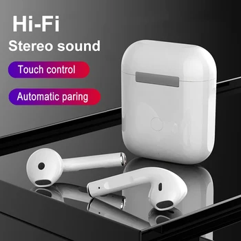

Original TWS Bluetooth Earphone Wireless Headphones HiFi Music Earbuds Sports Gaming Headset For IOS Android Phone pk i9000 pro