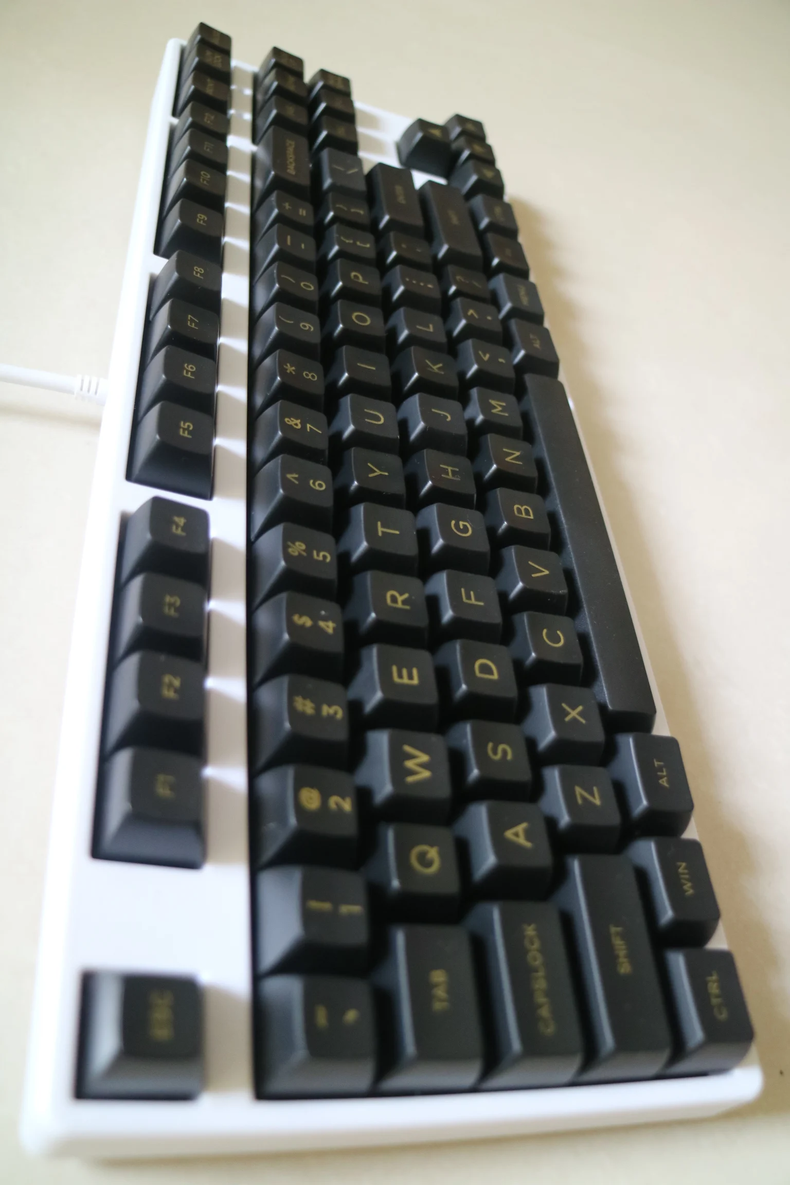 Filco SA высота крышки, ABS материал, SP черный золотой рукав(104-87) Keycap