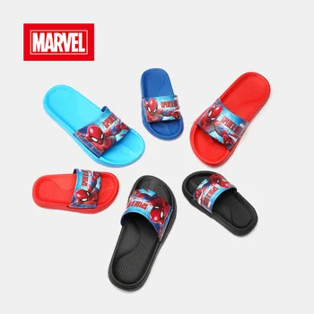 

Original Disney Marvel Spiderman Summer Sandals And Slippers For 1-3 Years Old Children's Slippers For Boysslippers Pvc Soft Bot