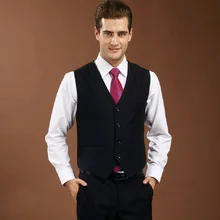 [Сделано] Новинка, стильный мужской жилет с v-образным вырезом, Приталенный жилет для официальных мероприятий