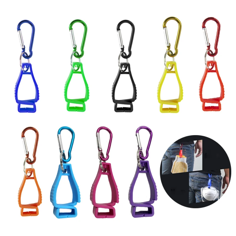 

5PCS Glove Clip Holder Hanger Guard Labor Work Clamp Grabber Catcher Hot Safety Work Glove Grabber Clip Anti-lost Hanging Buckle