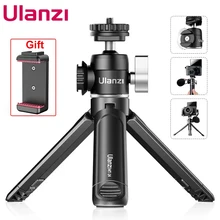 

Ulanzi U-Vlog lite Mini Tripod with 360° Ball Head & Cold Shoe Selfie Stick Tabletop Tripod for Camera iPhone Android Phone DSLR