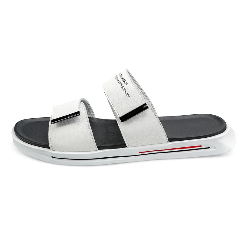 

Men Flip Flops Summer Beach Sandals Slippers For Men Flats High Top Non-Slip PU Shoes Men Plus Size 44 Outdoor Casual Shoes 2020
