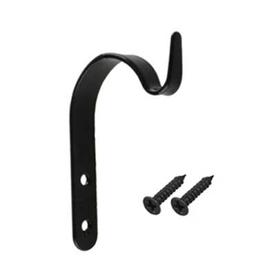 1 набор металлических крючков с винтами j-крючок вешалка в винтажном стиле держатель для полотенец домашний декор для подвешивания фонарей кашпо крючки - Цвет: 1pc