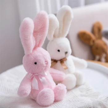 

New Children'S Plush Toy High-Quality Rabbit Doll Mascot Children Doll Give Girl Birthday Gifts Room Cute Decortions Toys JM375