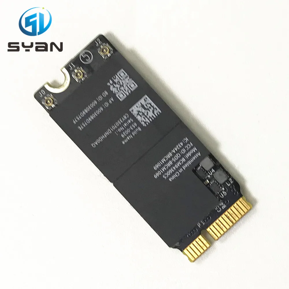 

Сетевая карта BCM94360CSAX для Macbook Pro Retina, карта 13,3 дюйма, A1502, A1398, Wi-Fi, 802.11ac, Bluetooth 4,0, 653-0029, 2013-2014