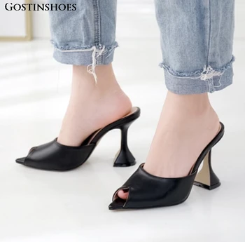 

Sandals Women Shoes 9cm Strang Style Peep Toe Fashion Talon Femme Sexy Summer Sandalias Mujer Shoes Woman Black