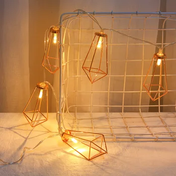 

10LEDs Diamond Shaped Light String Outdoor Garden Wedding Party Festival Decorative Light String JA55