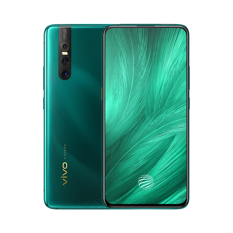 Vivo X27 мобильный телефон 6,39 дюймов 8 ГБ+ 256 ГБ Snapdragon 710 Android 9 4000 МП три кадра мАч смартфон - Цвет: Green