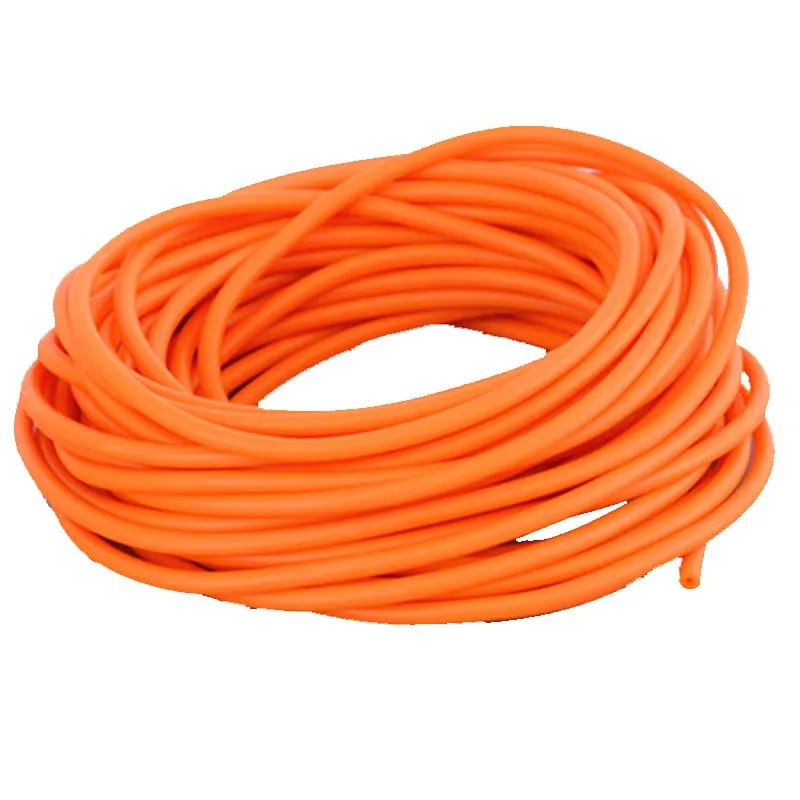 Natural Latex Slingshots Rubber Tube 0.5/1/2/3/4/5M for Hunting Shooting ID2mm OD Diameter High Elastic Tubing Band Accessories latex slingshot tube slingshot rubber band
