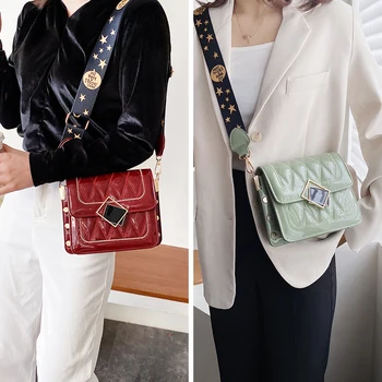 

Fashion Brand Women's Handbags Luxury Light Pu Leather Flap Shoulder Bags For Women Messenger Bag Ladies 2020 Designer Handbag