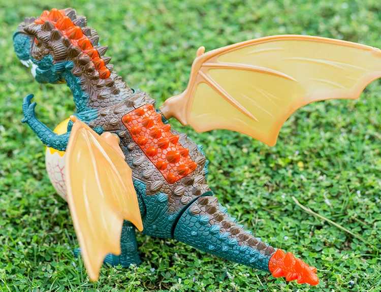 Электрический тираннозавр модель динозавра с освещением музыка ходьба модель животного игрушка для детей