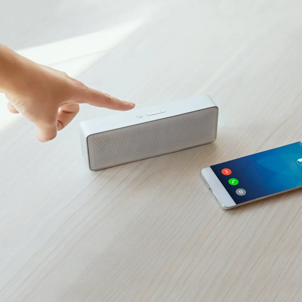 Xiaomi Mi Bluetooth динамик квадратная коробка музыкальный плеер стерео портативный динамик V4.2 высокое качество звука
