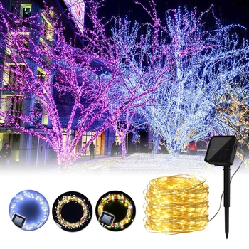 Led Outdoor Solar Lamp String Lights Fairy Holiday Christmas Party Garland Solar Tuin Waterdicht Home Decor 5/10/20/30M