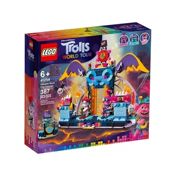 

LEGO 41254 Trolls World Tour Series Volcano Rock City Concert Building Blocks Includes 1 Figure Doll Great Gift Toy for Children