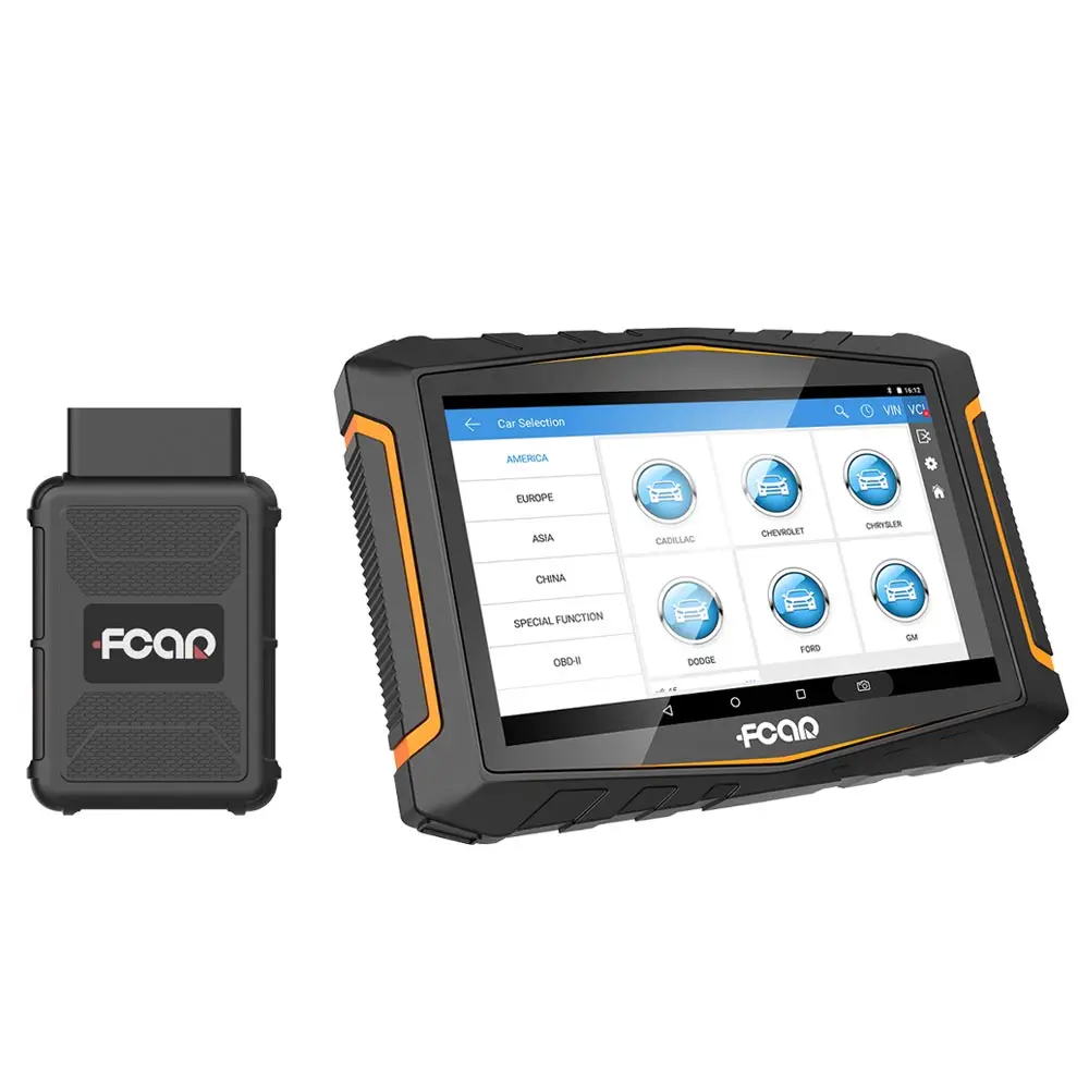 FCAR F508 Auto Vehicle Scanner Diagnostic Tool,A/T RESET,ABS EXHAUST,BATTERY MATCH,ECU RESET,EPB,LAMP ADAPTION,ODOMETER
