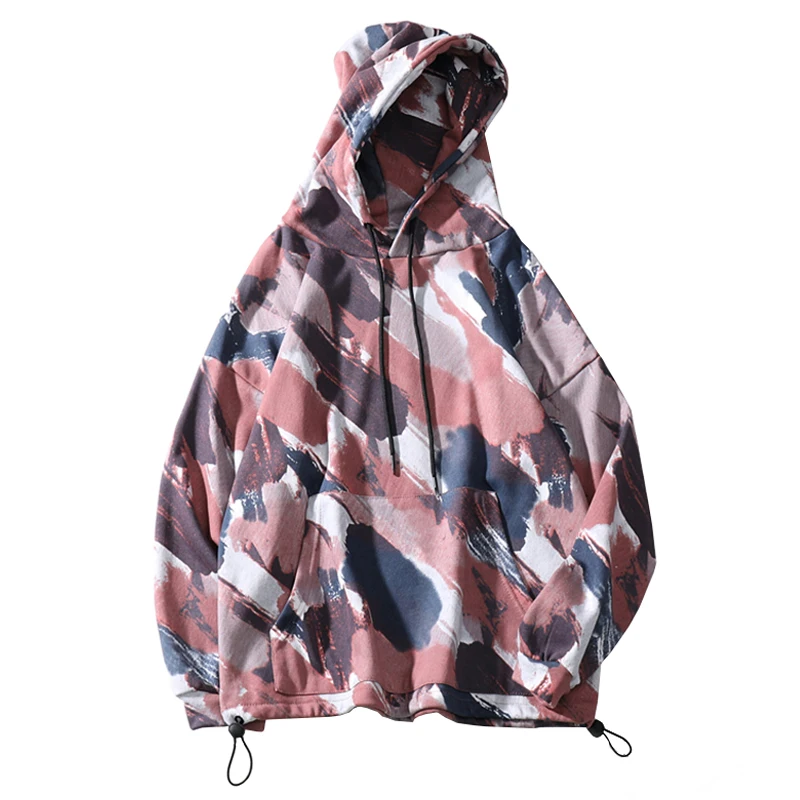 

Tie-dye Hoodies Man/Women 2019 Autumn Long Sleeve Pullovers Hoodies Sweatshirt Hip Hop Hooded Top Fashion Streetwear