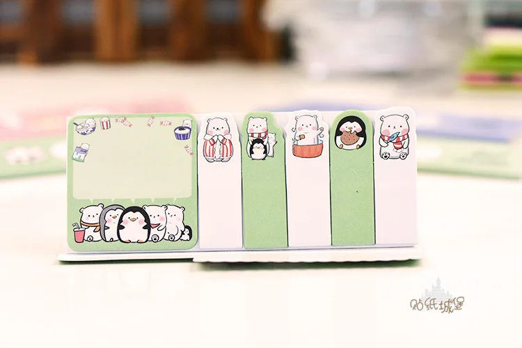 Kawaii креативный мультфильм суши Кот N Times липкая бумага для заметок закладка для заметок школьные офисные поставки