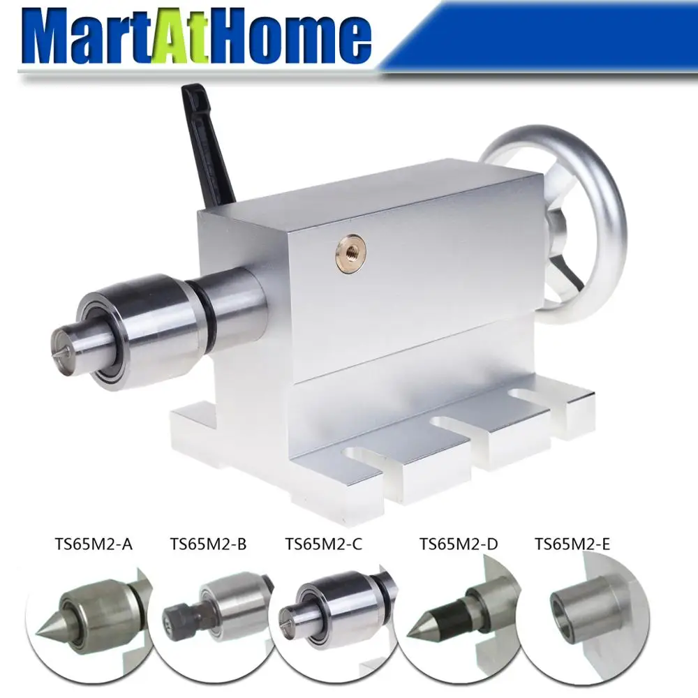 TS65M2-A/B/C ЧПУ роторная ось Indexer задняя стока с MT2 наперсток Центр высота 65 мм для ЧПУ поворотный стол, мельница, токарный станок