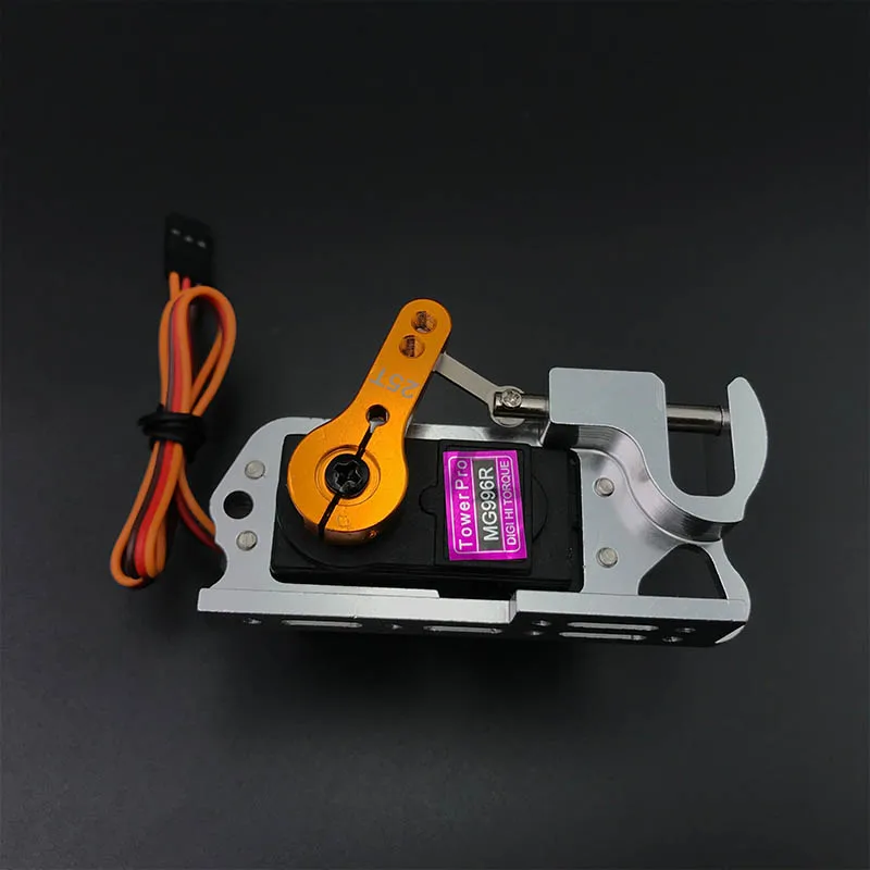 Servo MG996R 90-180° pour drone, avec bras de servo monté, prêt à l'emploi.