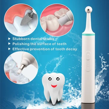 

Tooth Polisher Dental Stain Plaque Remover Teeth Whitening Cleaning Scaler Tool Remove Tooth Dirt Multifunction Electric
