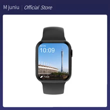 Mjuniu SmartWatch Men Bluetooth Call Heart Rate ECG 1.75 Inch Infity Screen Smart Watch Women IWO 12 PRO PK IWO 13 W46 W66