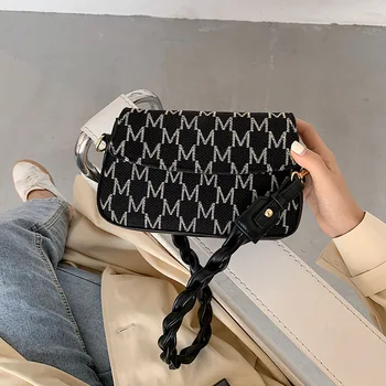 

Elegant Female Flap Crossbody bag 2020 New High quality PU Leather Women's Designer Handbag Lock Chain Shoulder Messenger Bag