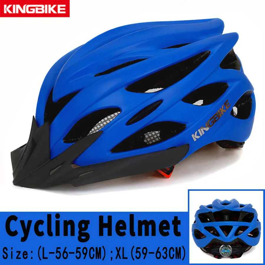 KINGBIKE велосипедный шлем, ультра-светильник, велосипедный шлем CPSC& CE, задний светильник со съемным козырьком, MTB велосипедный шлем для мужчин, Casco Ciclismo - Цвет: J-652-N5
