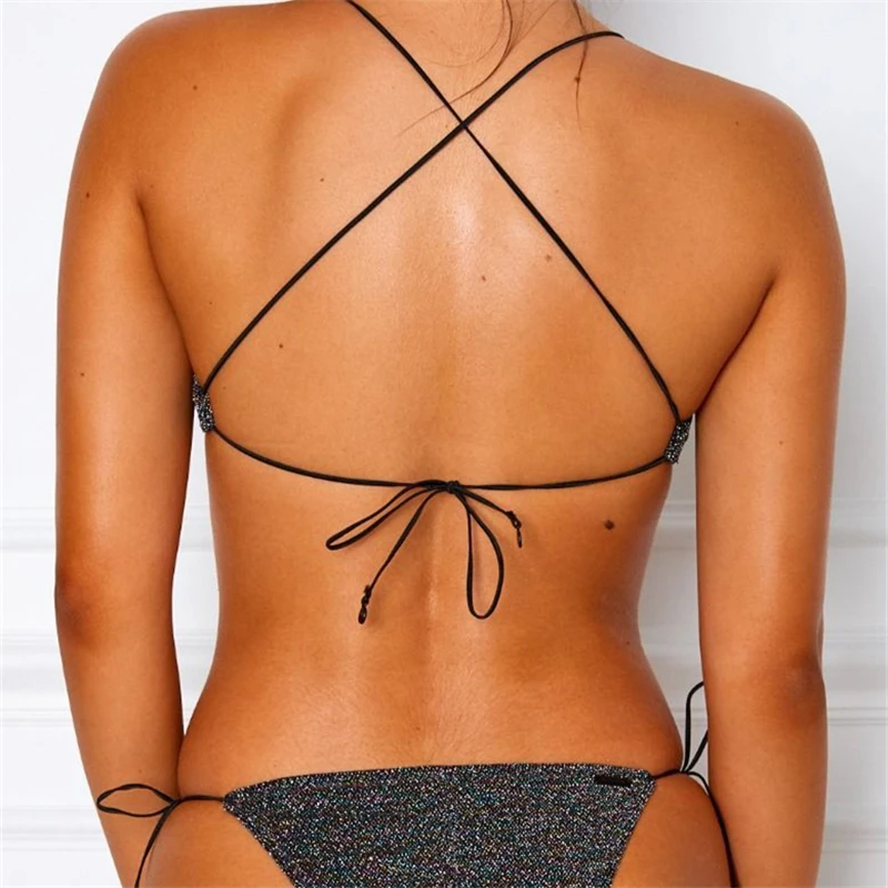 Mini Bikinis Women Swimsuit Bright Backless Micro Bikini Sexy Beach Wear Summer Women Bathing Suits Bandage Swimming Suit Women Mini Bikinis Women Swimsuit Bright Backless Micro Bikini Sexy Beach Wear Summer Women Bathing Suits Bandage Swimming Suit Women