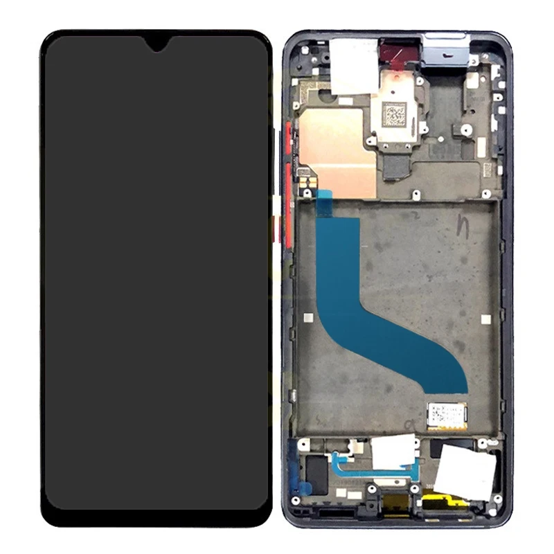 ЖК-дисплей AAA для Xiaomi CC9e CC9 A3 Mi9 Lite Mi сенсорная панель с рамкой | Мобильные телефоны