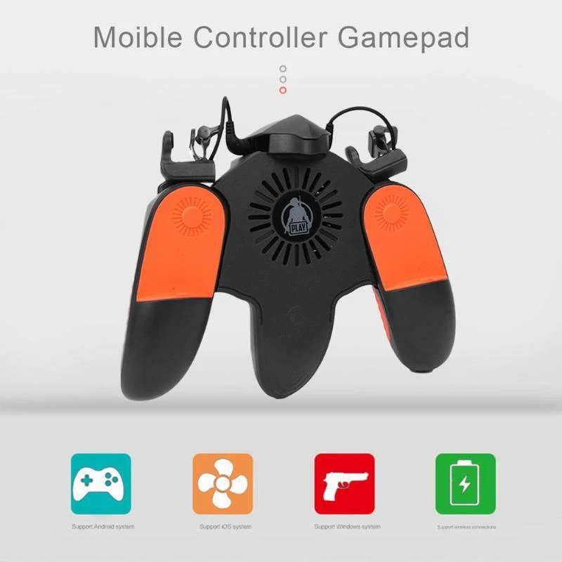  FULL-Mobile Game Controller Fire Key Button for PUBG Artifacts Game Handle Trigger Button Joystick 
