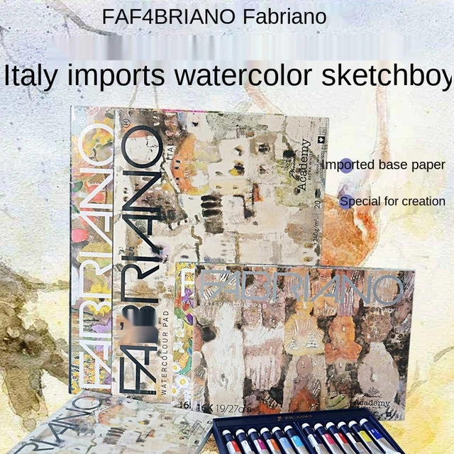 Papier aquarelle Fabriano 300g - peinture-portrait