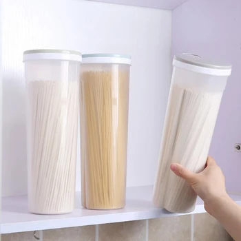 

Multifunction Kitchen Storage Box Spaghetti Organizer Kitchen Food Moisture Proof Canister