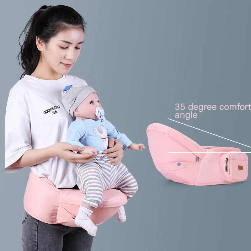 macio estruturado portador de bebê sling para crianças titular do bebê estilingue envoltório mochilas canguru hip seat crianças viagem engrenagem