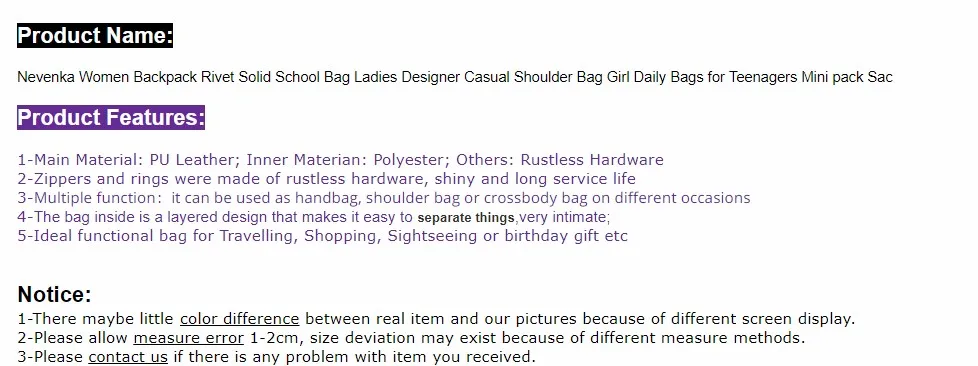 YOUNNE женская дизайнерская Повседневная сумка на плечо Лидер продаж женский рюкзак с заклепками школьная сумка для девочек повседневные сумки для подростков мини-сумка
