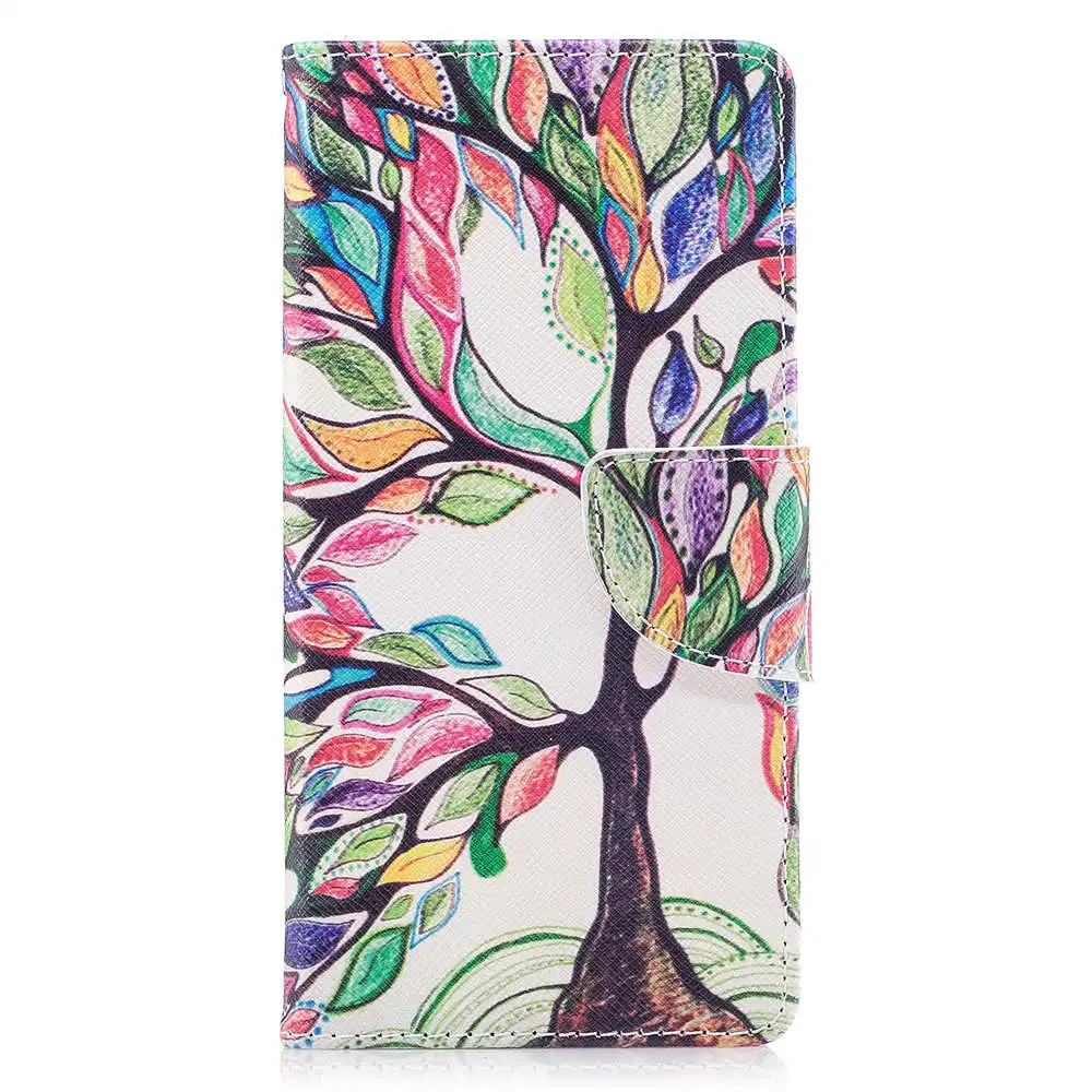 Life Tree Мультфильм кожаный чехол на samsung A10 A20 A30 A40 A50 A70 A10e A20e A10s A20s A30s A40s A50s Чехол-книжка для телефона с кошельком и обложка книги - Цвет: Life Tree