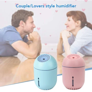 

350Ml Baby Humidifier, Usb Portable Air Humidifiers Purifier For Cars Office Bedroom, Mini Cool Air Humidifier With Filters, Adj