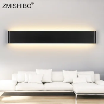 

ZMISHIBO AC 85-265V LED Wall Lamp Sconce 24/41/61/72/91/111cm Length Mirror Lamp For Bathroom Bedroom Living Room Wall Lights