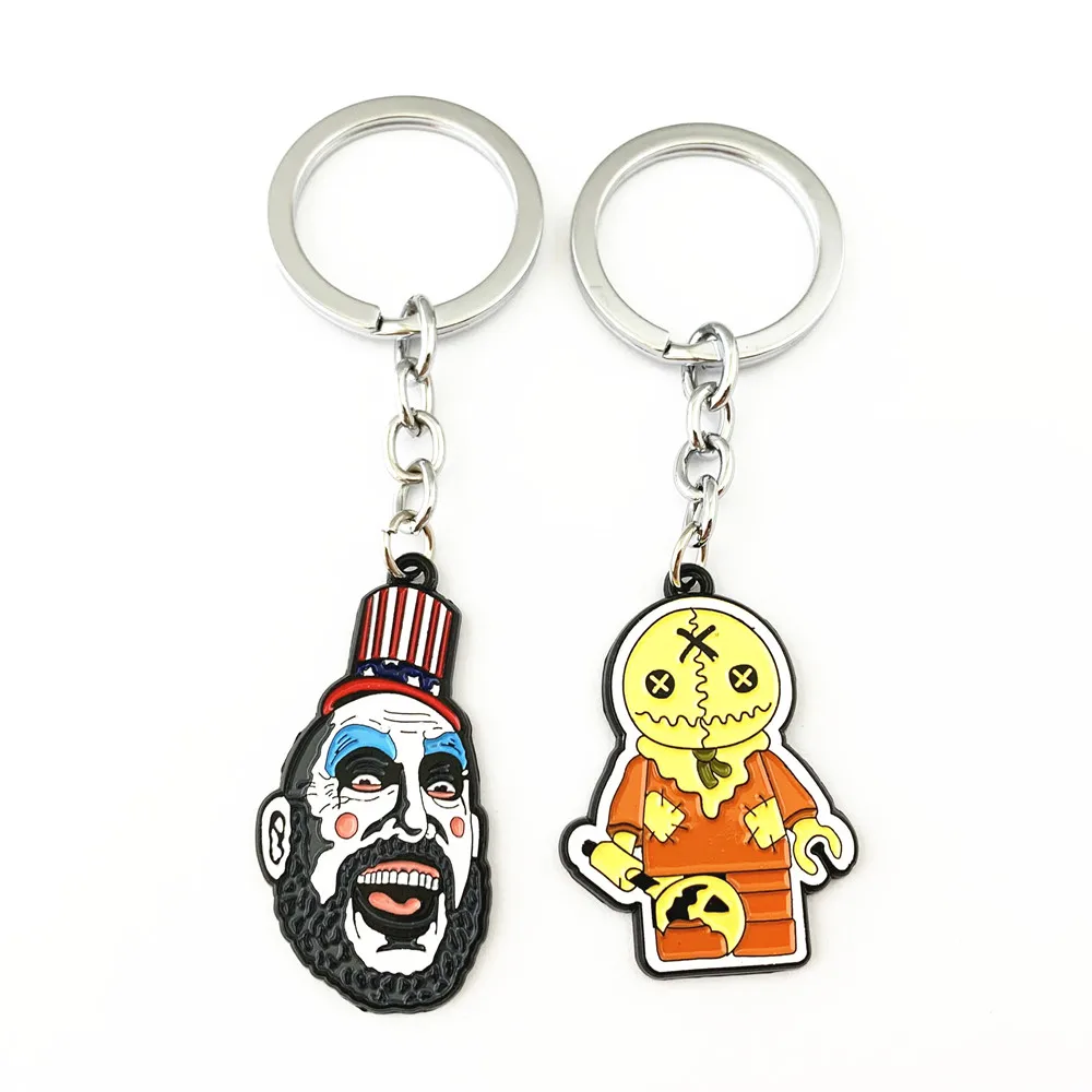 

FANTASY UNIVERSE 20pcs a lot Captain Spaulding Sam Doll Trick or Treat Key Chain ASHRDS05