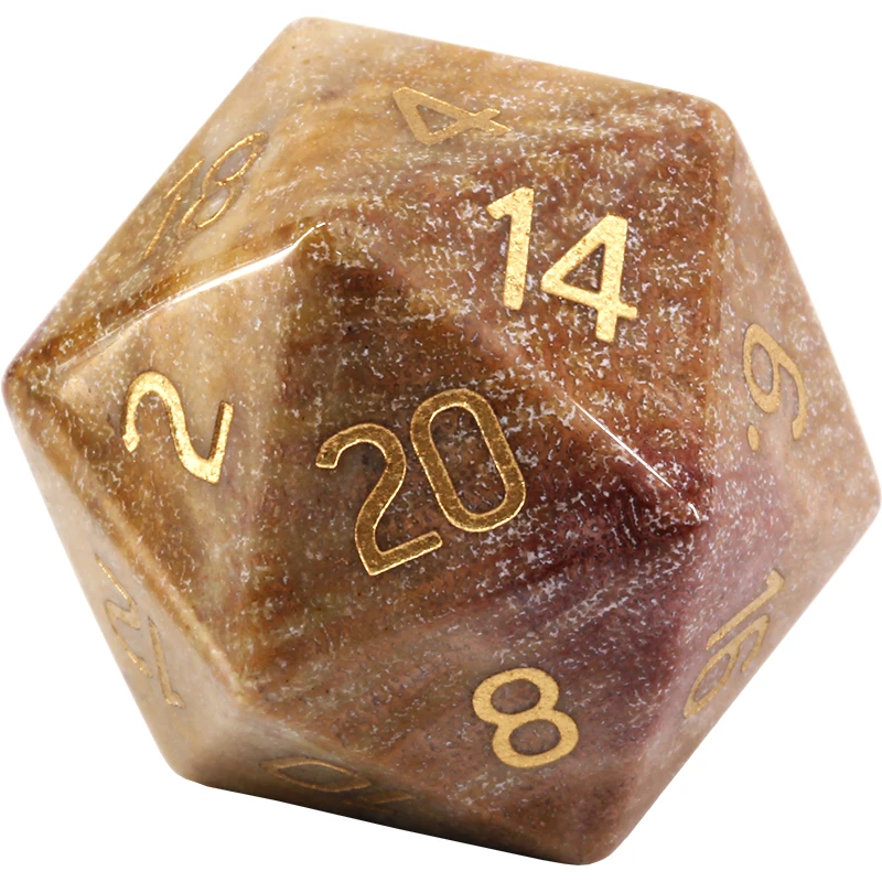 

Hot D20 Natural Coral Stone Chrysanthemum Stone Dragon and Underground City Fifth Personality Running Group Digital Dice