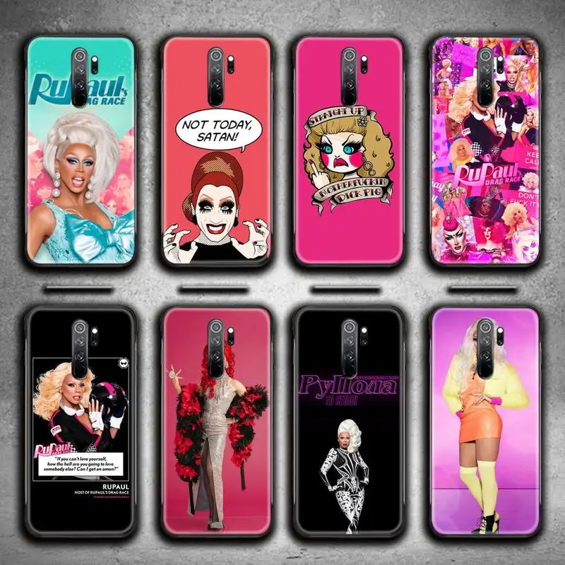 Чехол для телефона RuPaul's Drag racing Redmi Note 9 8 8T 8A 7 6 6A Go Pro Max K20 K30 Pro|Бамперы| |